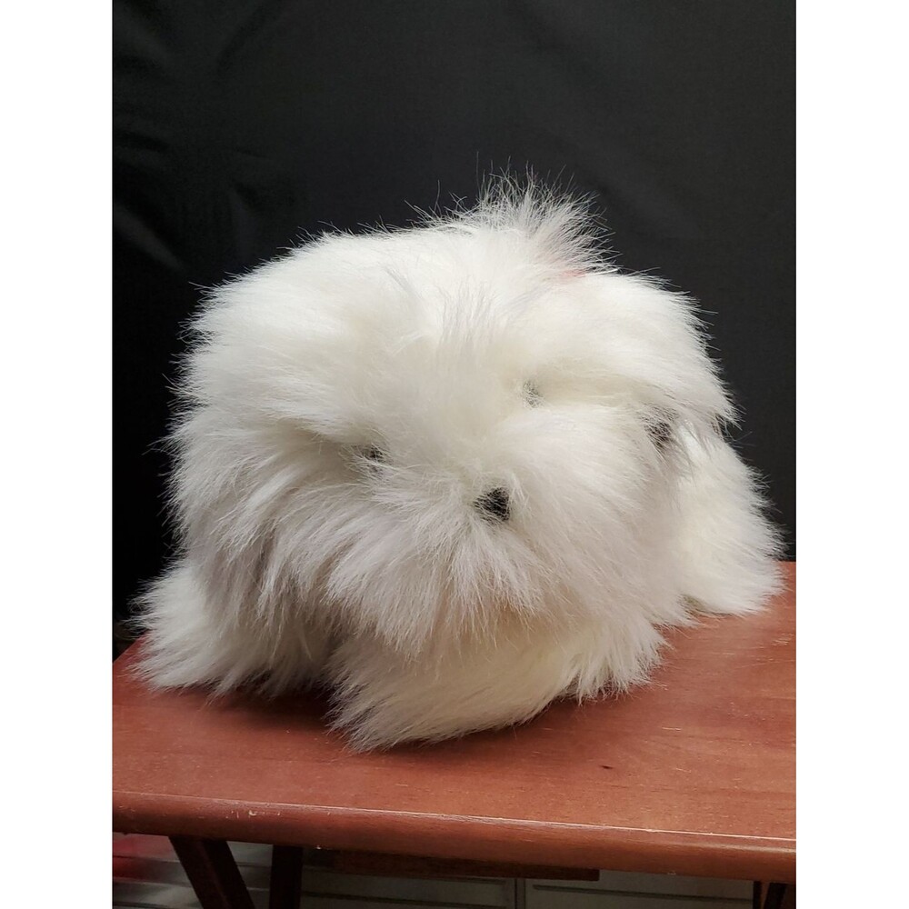 Vintage Old English Sheepdog Plush Stuffed Animal Made in Korea Sold at Walmart